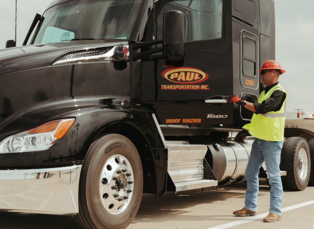 Paul Transportation truck