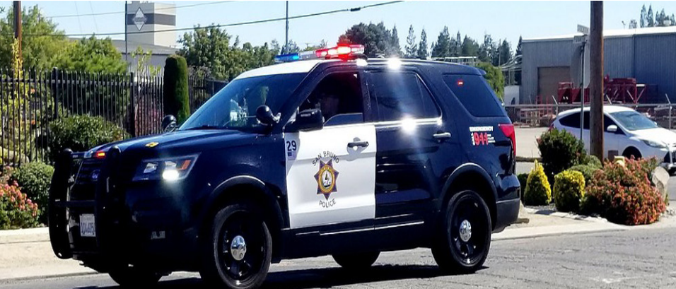 City of San Bruno police car