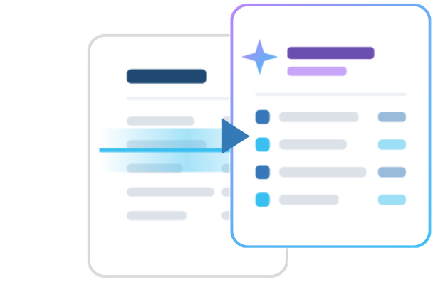 AI transfers invoice into software automatically