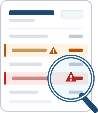 AI reviewing invoice for anomolies