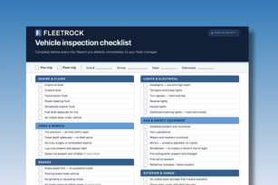 Vehicle Inspection Checklist